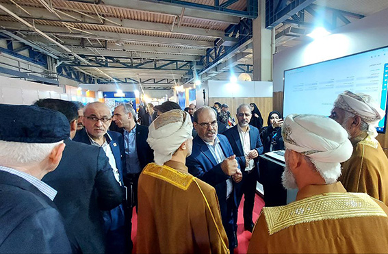 بازدید نمایندگانی از شورای حکام مرکز منطقه‌ای مدیریت آب شهری (RCUWM) از غرفه‌ مشترک شرکت‌های آب منطقه‌ای کل کشور