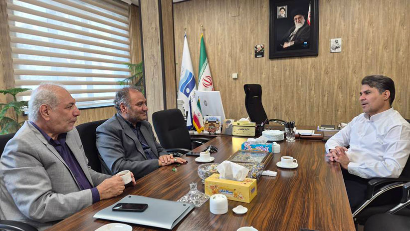 دیدار رئیس مجتمع تحقیقاتی شهدای جهاد دانشگاهی البرز با مدیرعامل شرکت آب منطقه‌ای
