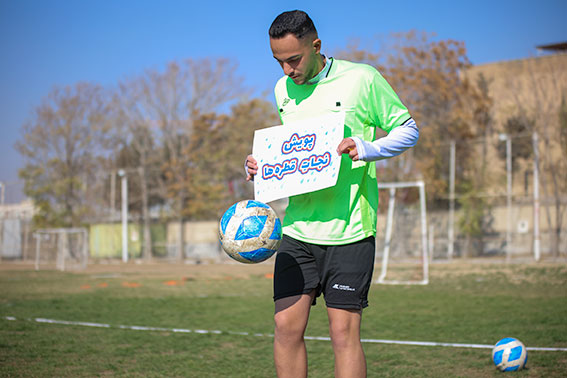 پویش نجات قطره‌ها در فستیوال پاییزه فوتبال