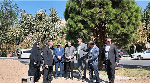 بازدید رئیس سازمان مدیریت و برنامه‌ریزی استان البرز از طرح آبگیر بیلقان و خط انتقال رینگ شرقی