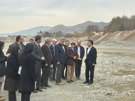 پیشرفت ۹۰ درصدی پروژه تثبیت دیوارهای رودخانه کرج